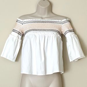 Bebe Harper Off Shoulder Top